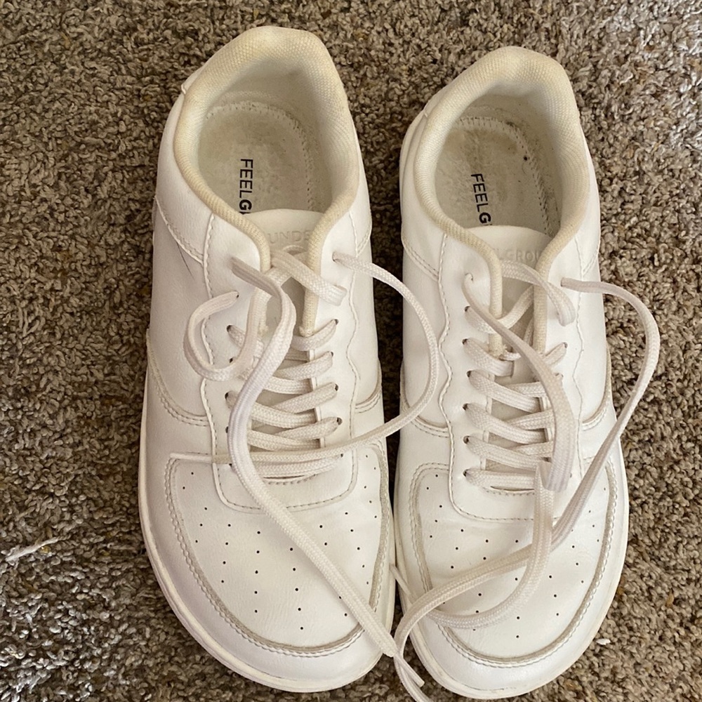 Feelgrounds all white court side Barefoot shoe EU 41